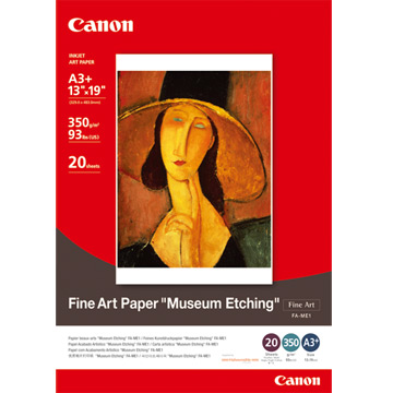 CANON FA-ME1 A3+粗質感美術紙-350磅 (20張)