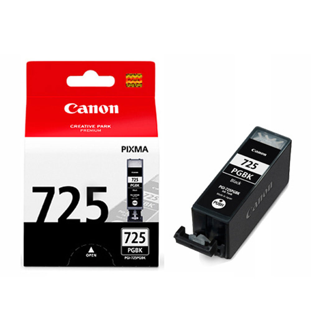 CANON PGI-725BK 原廠黑色墨水匣