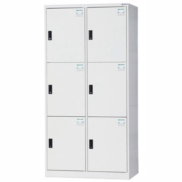 【時尚屋】HDF多用途3x6尺鋼製6人置物櫃HDF-2506