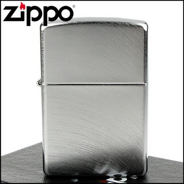 【ZIPPO】美系~Chrome Arch弧形拉絲刷紋鍍鉻打火機