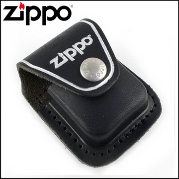 【ZIPPO】背夾式~打火機皮套(黑色款)