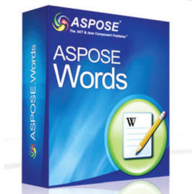 Aspose Words for .NET (下載版)