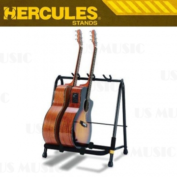『海克力斯 HERCULES GS523B GS-523B』三支型吉他橫架 保護墊完整包覆所有接觸點