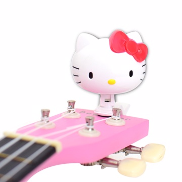 Hello Kitty 三麗鷗正版授權 5合1 夾式 調音器