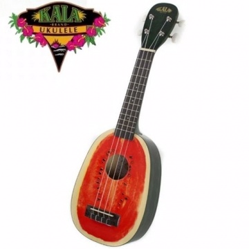 『kala 美國大廠品牌ukulele』21吋 西瓜彩繪烏克麗麗 (ka-wtml)