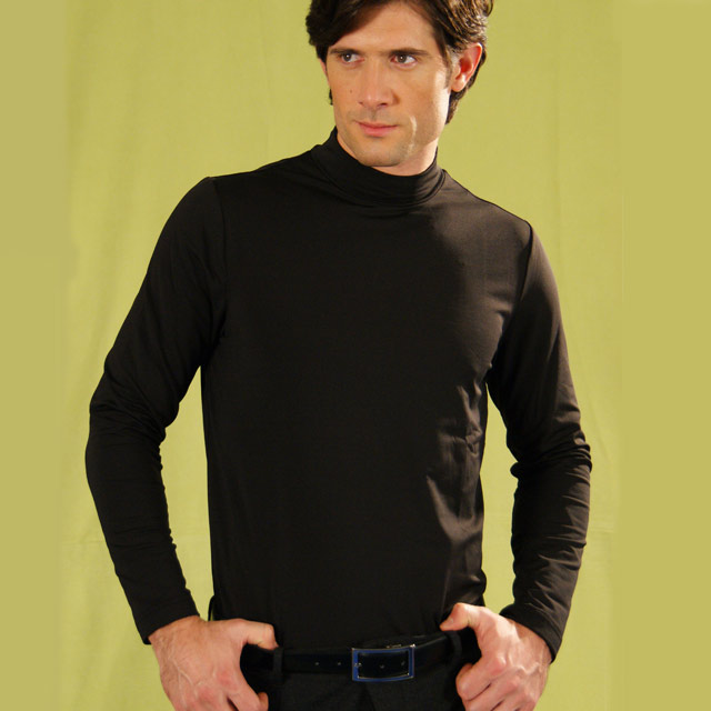 【法緹客】男款發熱保暖機能POLO衫+高領衫+圓領衫3件組(XL)