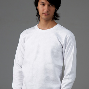 【三福】精梳棉鋪棉圓領長袖內衣XL、XXL(3件組)