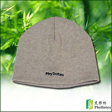 【Phyllotex】黑樂絲元氣竹炭針織帽~1入
