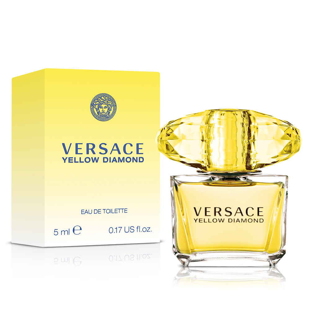 Versace凡賽斯 香愛黃鑽女性淡香水小香(5ml)