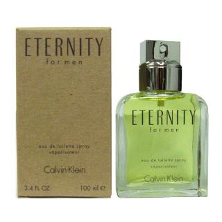 【Calvin Klein】CK Eternity 永恆男性淡香水 100ml-Tester包裝