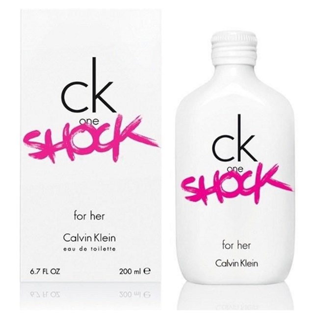 【Calvin Klein】CK one SHOCK 女性淡香水(200ml)