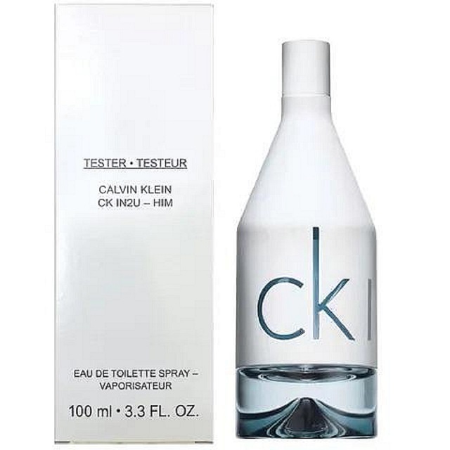Calvin Klein CK IN2U 男性淡香水 100ml-Tester包裝