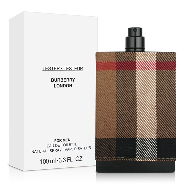 BURBERRY London 倫敦男性淡香水 100ml-Tester包裝