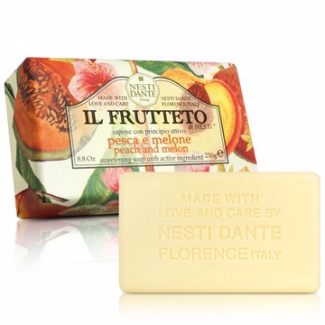 Nesti Dante 義大利手工皂-天然鮮果系列-杏桃和哈蜜瓜(收斂)(250g)