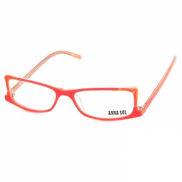 Anna Sui 日本安娜蘇 魔幻貓耳造型平光眼鏡(螢光粉) AS10305