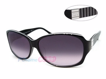 Kazuma -時尚太陽眼鏡 亞洲版舒適高鼻翼 KA6011 黑框漸層灰鏡片