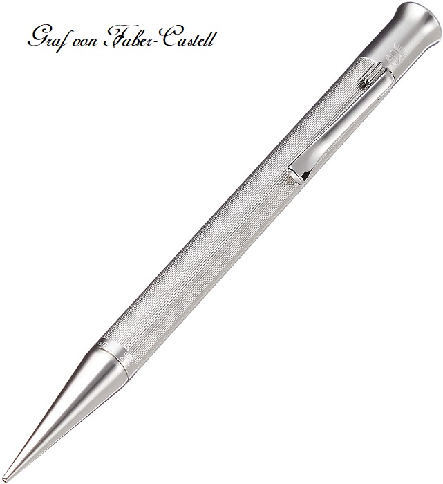 Graf von Faber-Castell 繪寶頂級伯爵繩紋飾系列包銠合金原子筆*146534