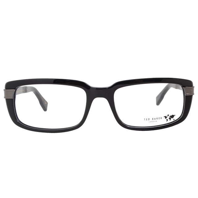 TED BAKER 英國城市魅力造型眼鏡(黑) TBG013-001
