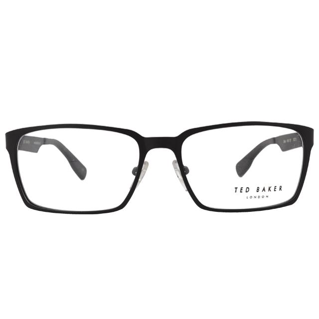 TED BAKER 英倫簡約個性造型光學鏡框 (黑) TB4193-001