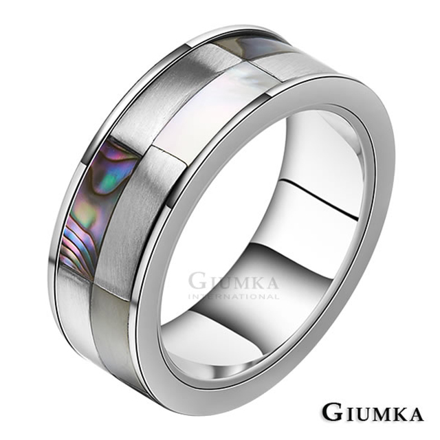 【GIUMKA】南洋戀曲戒指 (銀色) MR632-1M