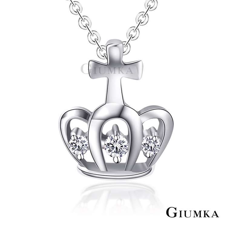 【GIUMKA】皇冠晶鑽項鍊 八心八箭 MN662