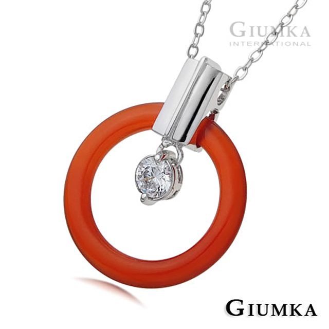 【GIUMKA】美麗詩篇紅瑪瑙八心八箭項鍊 MN1234-3