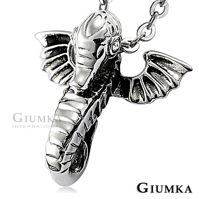 【GIUMKA】嘻皮海馬鋼個性款項鍊 MN1367
