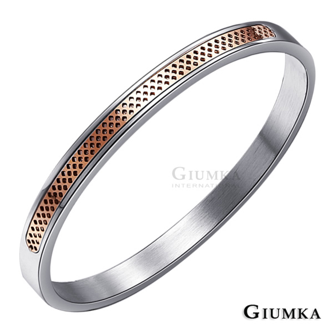 【GIUMKA】愛要及時手環 (玫金細版) MB555-1F