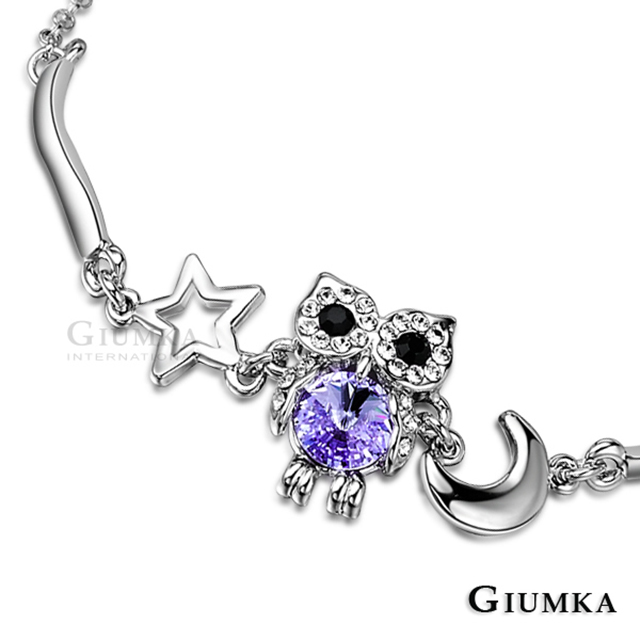 【GIUMKA】與星月共舞手鍊 (紫鋯) MB633-2