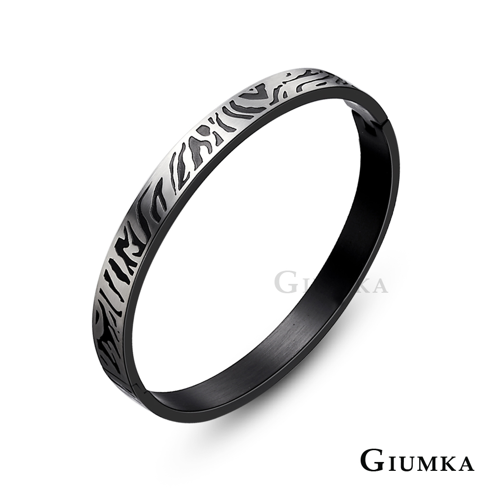 【GIUMKA】熱帶戀曲手環 黑色寬版 MB646-1M