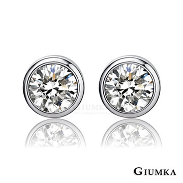 【GIUMKA】包鑲八心八箭耳環 (5mm) MF559-3