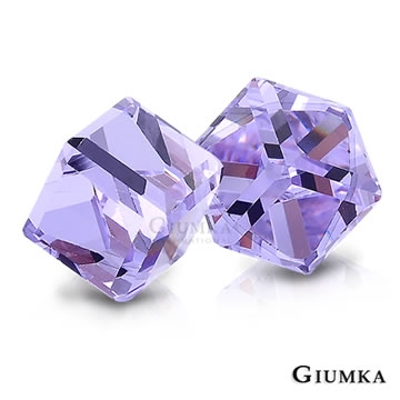 【GIUMKA】魔法水晶耳環 (浪漫紫) MF604-1