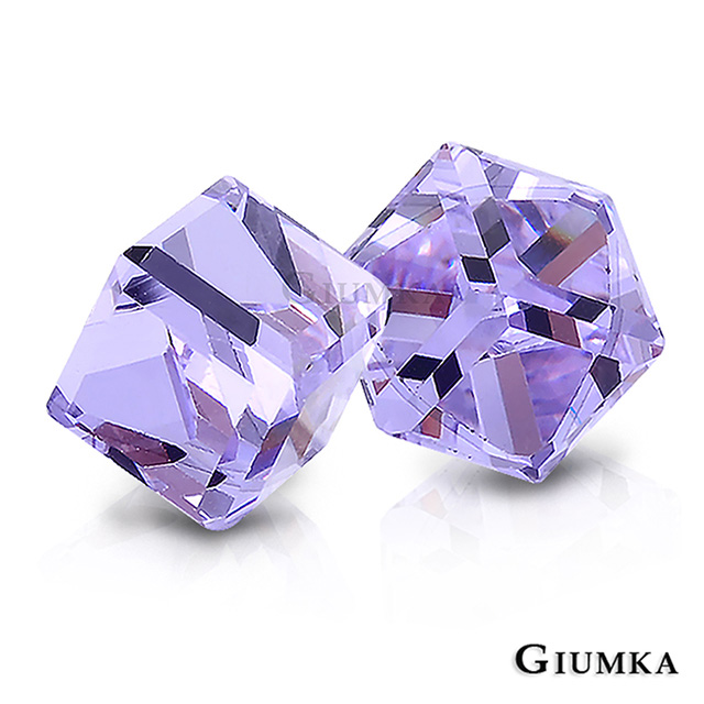 【GIUMKA】魔法水晶耳環 (浪漫紫) MF604-1