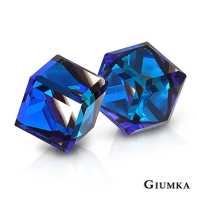 【GIUMKA】魔法水晶耳環 (深遂藍) MF604-8
