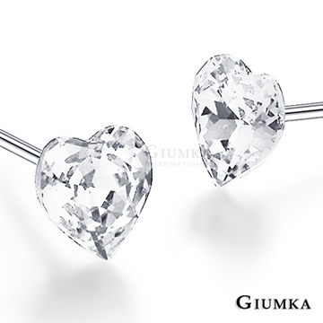 【GIUMKA】甜心水晶耳環 (白水晶) MF610-4
