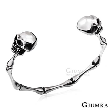 【GIUMKA個性潮男】骷髏之環手環 MB3002