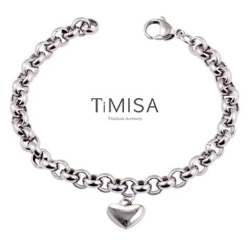 『TiMISA』《真心風之戀-M》純鈦手鍊