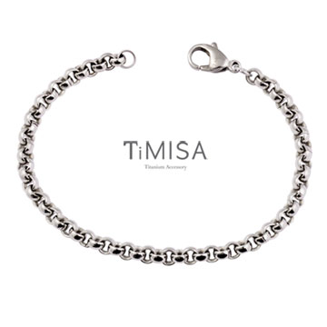 『TiMISA』《風之戀S》純鈦手鍊