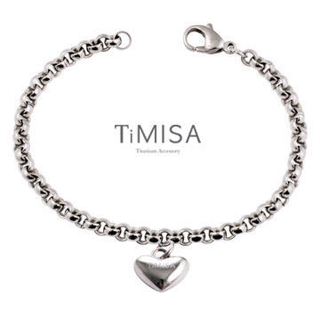 『TiMISA』《真心風之戀-S》純鈦手鍊