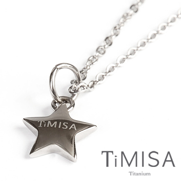 『TiMISA』《幸運星 Lucky Star》純鈦項鍊