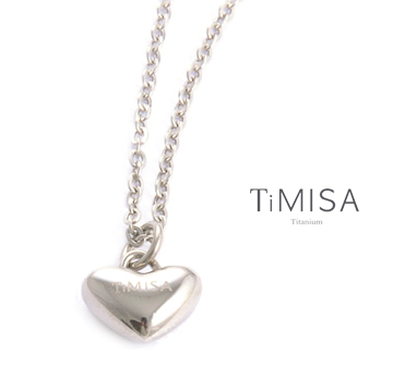 『TiMISA』《鈦真心》純鈦項鍊(E)