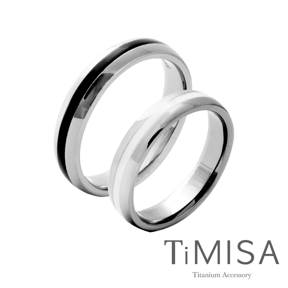 『TiMISA』《真愛宣言》純鈦對戒