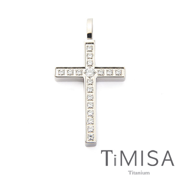 『TiMISA』《閃耀十字》純鈦墜飾