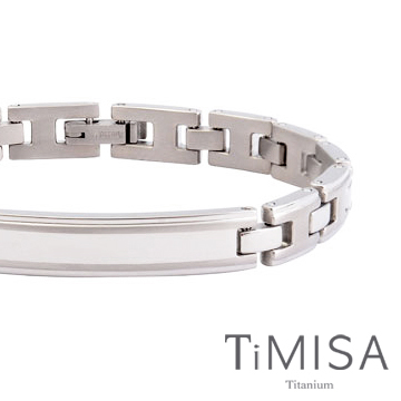 TiMISA《純粹品味-細版》純鈦鍺手鍊