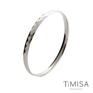 TiMISA《格緻真愛-細版》純鈦手環