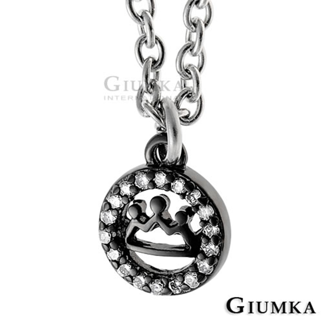【GIUMKA】魅力女王項鍊 (黑) MN1380