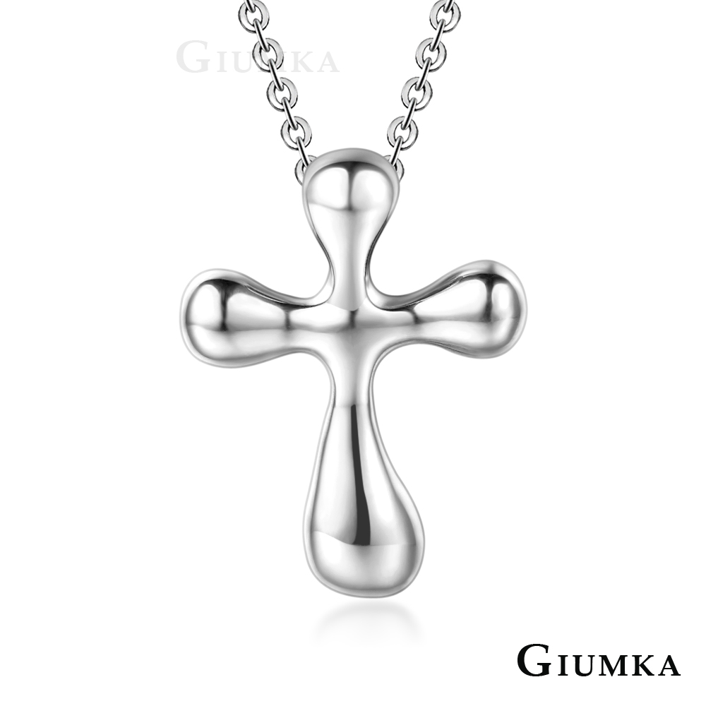 【GIUMKA】聖潔十字項鍊 銀色 MN3126-2