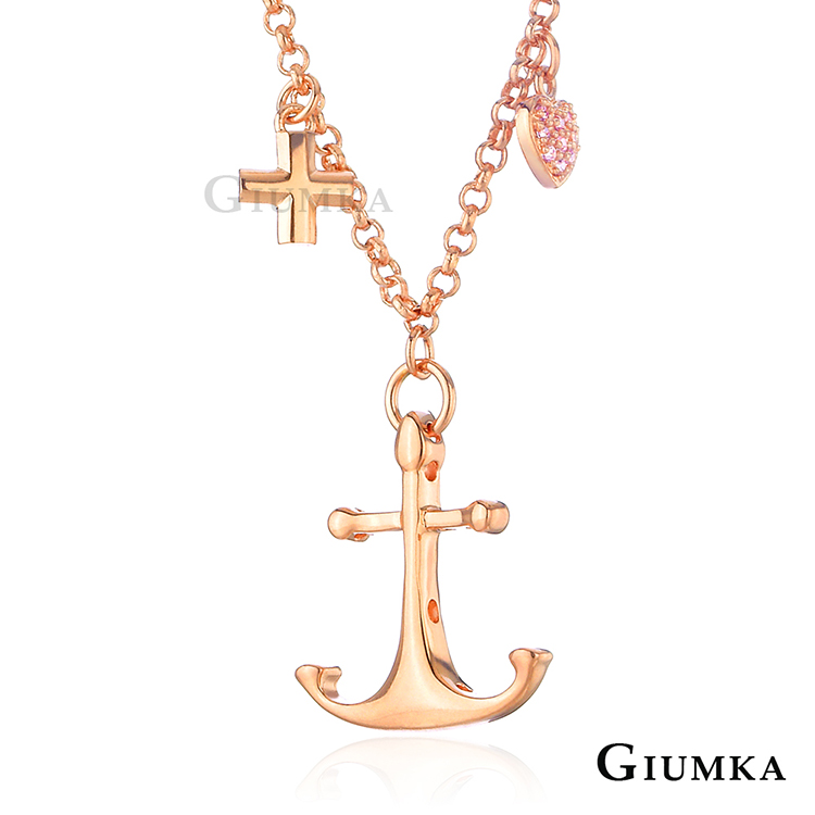 【GIUMKA】海洋女神項鍊 玫金款 MN1514-4