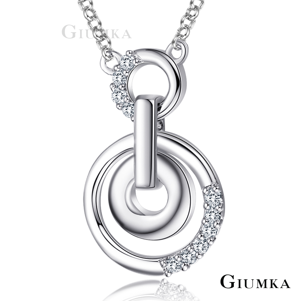 【GIUMKA】復古女郎項鍊 白鋯款 MN1519-1