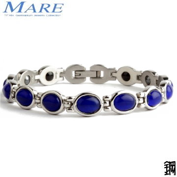 【MARE-316L白鋼系列】：貓眼石(碧藍色) 款
